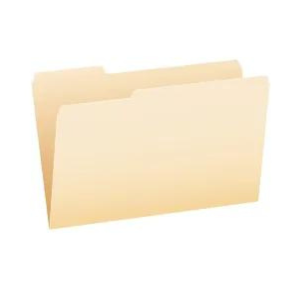 MANILLA FILE FOLDER