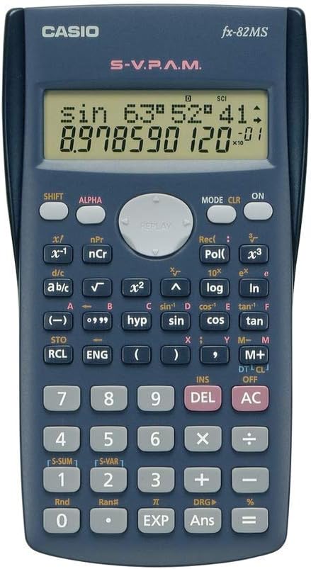 CA 82MS-5 SCIENTIFIC CALCULATOR