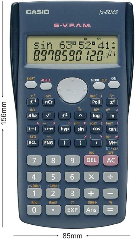 CA 82MS-5 SCIENTIFIC CALCULATOR