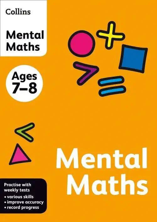 COLLINS MENTAL MATH AGES 7-8