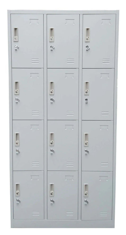 (HDG-12) BLACK STAR 12 STEAL LOCKER WITH KEY