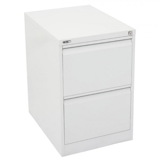 (HDK-F02) BLACK STAR TWO DRAWER VERTICAL FILING CABINET