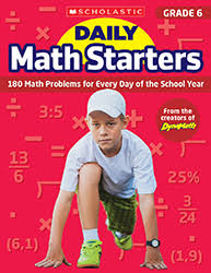 DAILY MATH STARTERS : GRADE 6