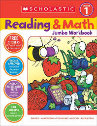 READING AND MATH JUMBO WORKBOOK GRADE 1