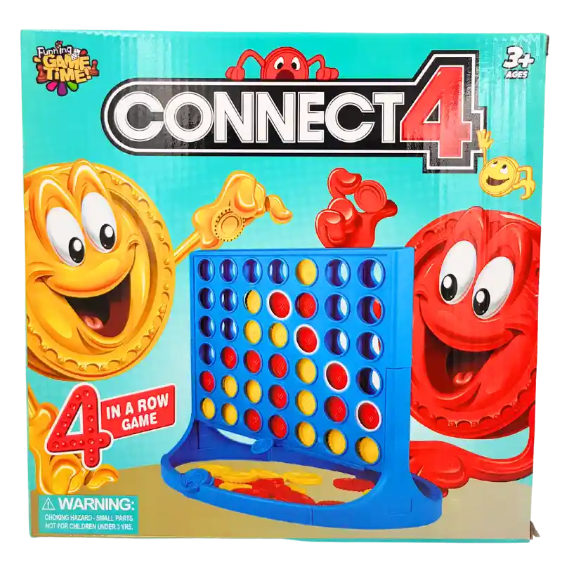 FUNNY GAME TIME CONNECT 4 GAME 3+