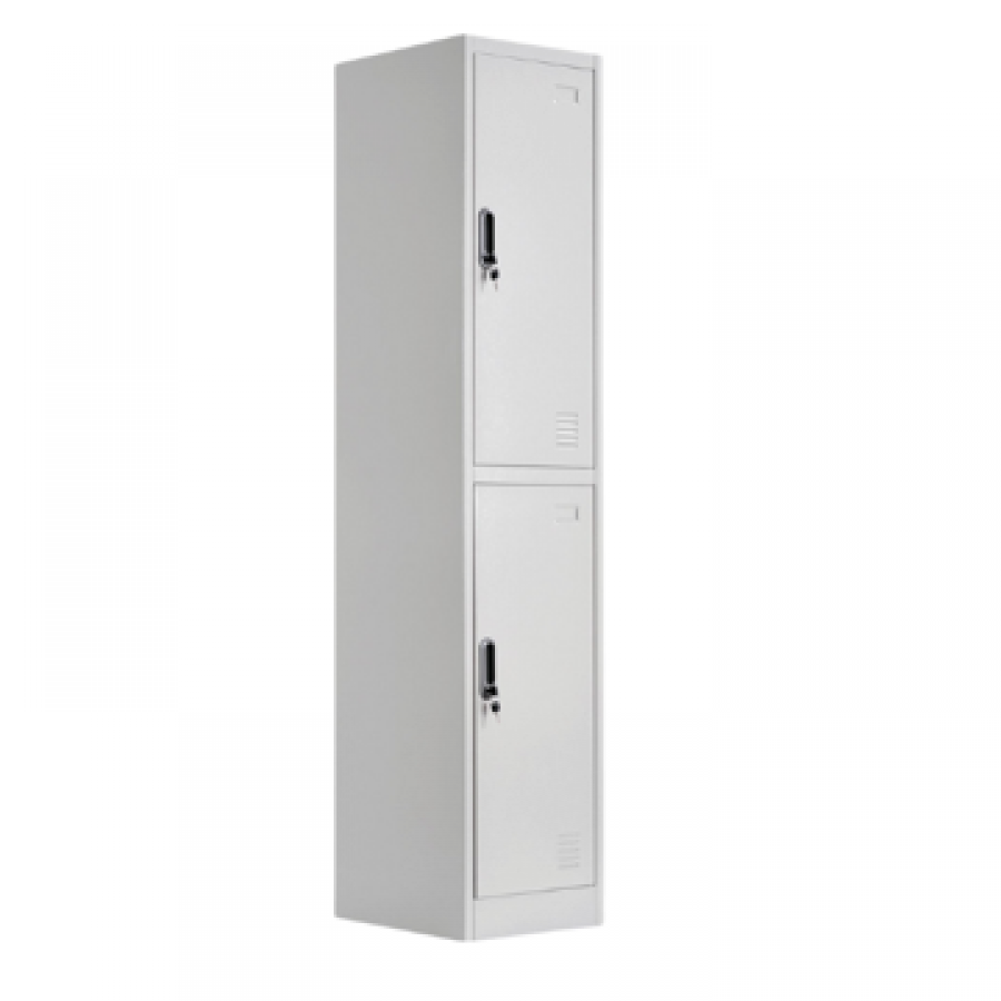 2 TIER LOCKER GREY