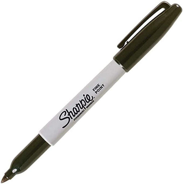MARKER PERMANENT FINE (LIZAO) BLACK