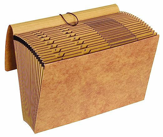 A-Z EXPANDING FILE FOLDER (CARD PAPER) - L/S