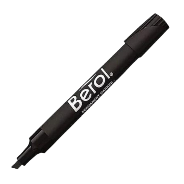 BEROL PERMANENT MARKER (BLK)