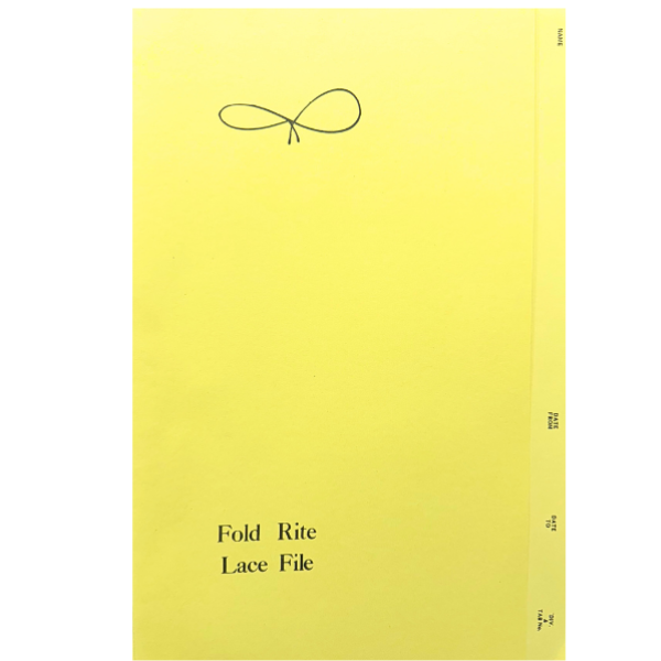 LACE RITE FOLDERS