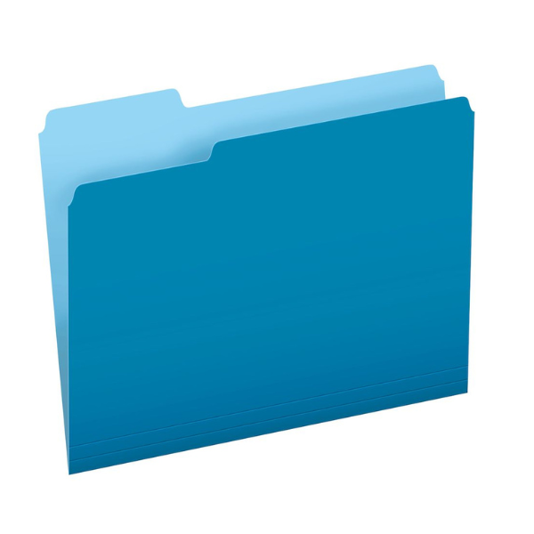 PENDAFLEX FILE FOLDERS - COLOURED (L/S)