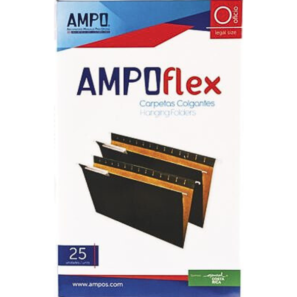 HANGING FOLDER F/S - (AMPOFLEX) -25PK