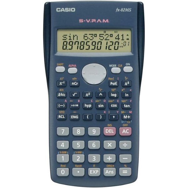 CASIO SCIENTIFIC CALCULATOR FX-82MS