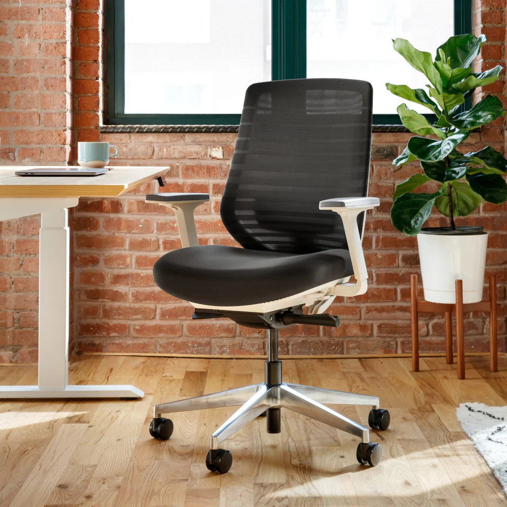 OFFICE MID BACK CHAIR W/ LUMBAR SUPPORT