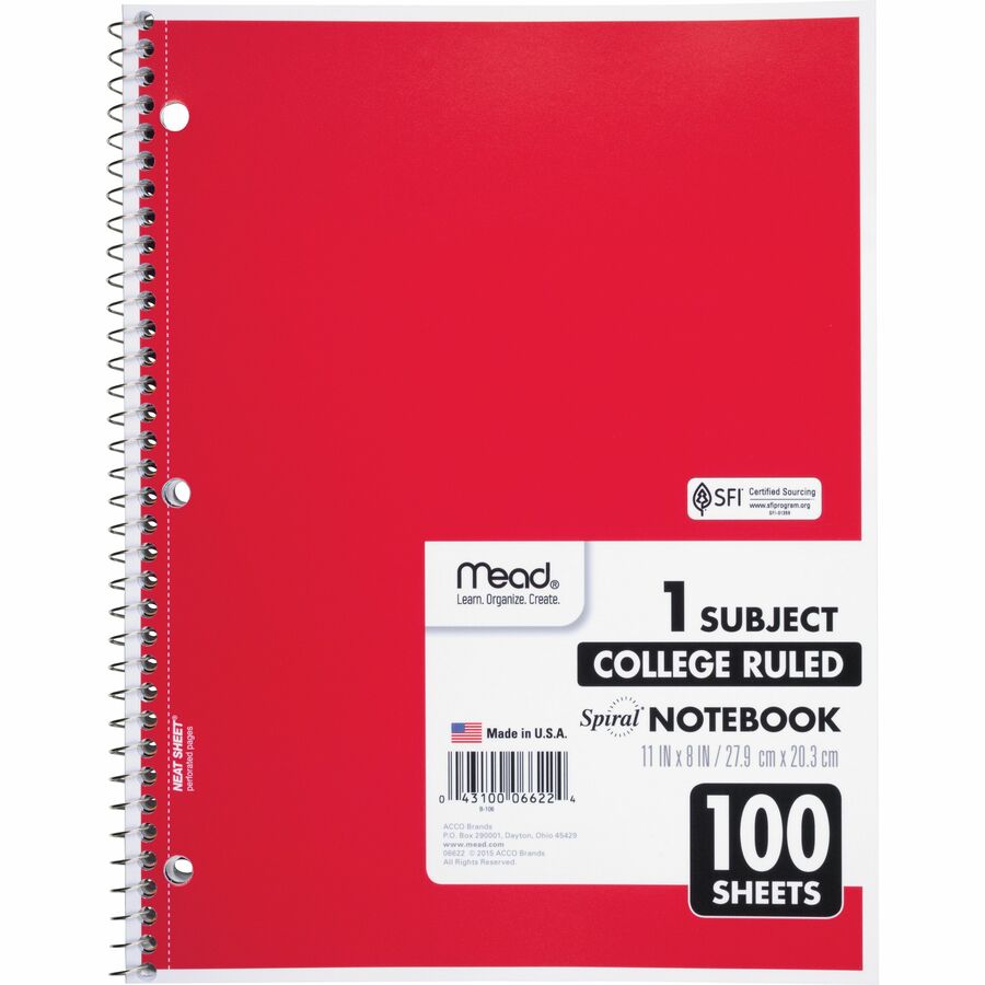 ONE SUBJECT NOTEBOOK
