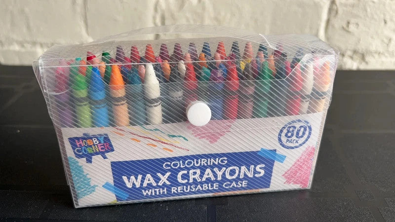 CRAYONS 80 COUNT HOBBY CORNER