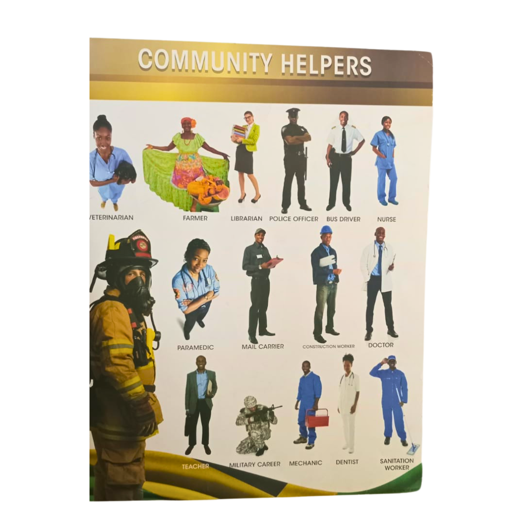 G/ MINDS CHARTS - COMMUNITY HELPERS