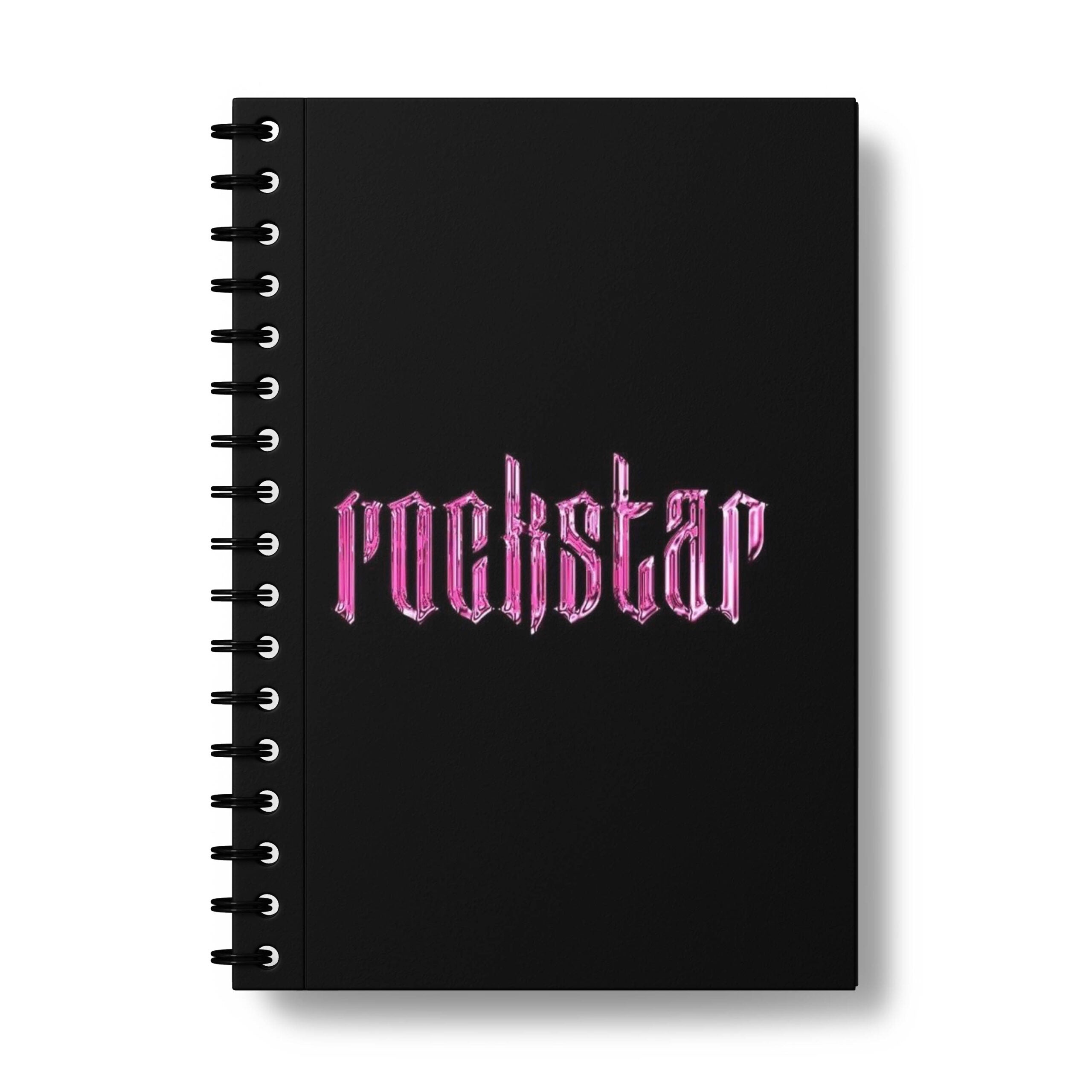 NOTEBOOK SPIRAL ROCKSTAR