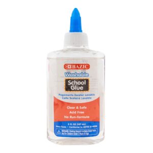 BAZIC SCHOOL GLUE CLEAR 5OZ