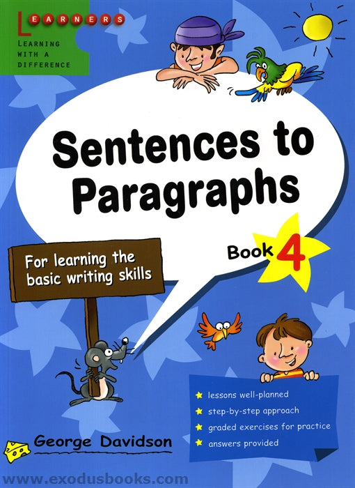 SENTENCES TO PARAGRAPHS BOOK 4