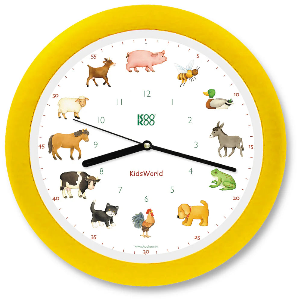 BL ANIMAL CLOCK