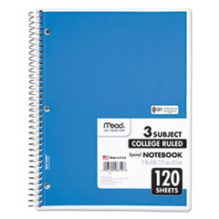 BAZIC 3 SUBJECT NOTEBOOK COLLEGE RULED