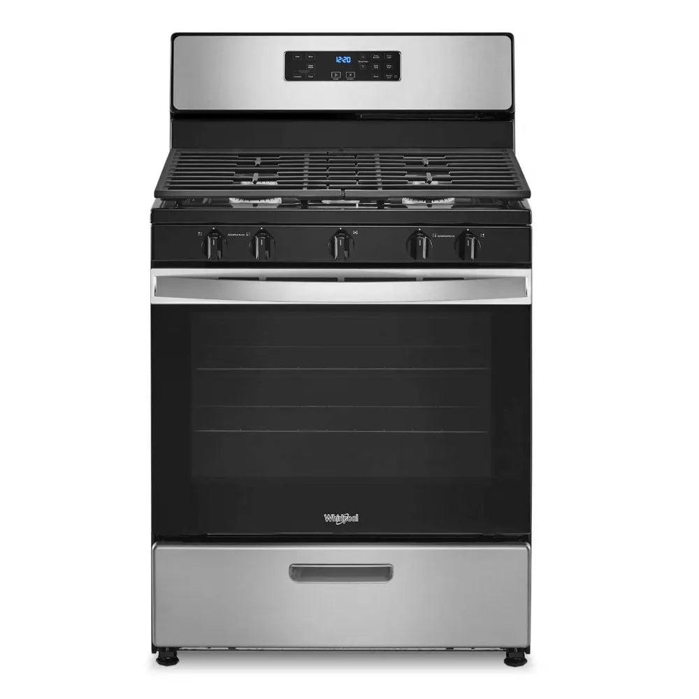 Whirlpool 5 Burner Gas Stove Heavy Grills