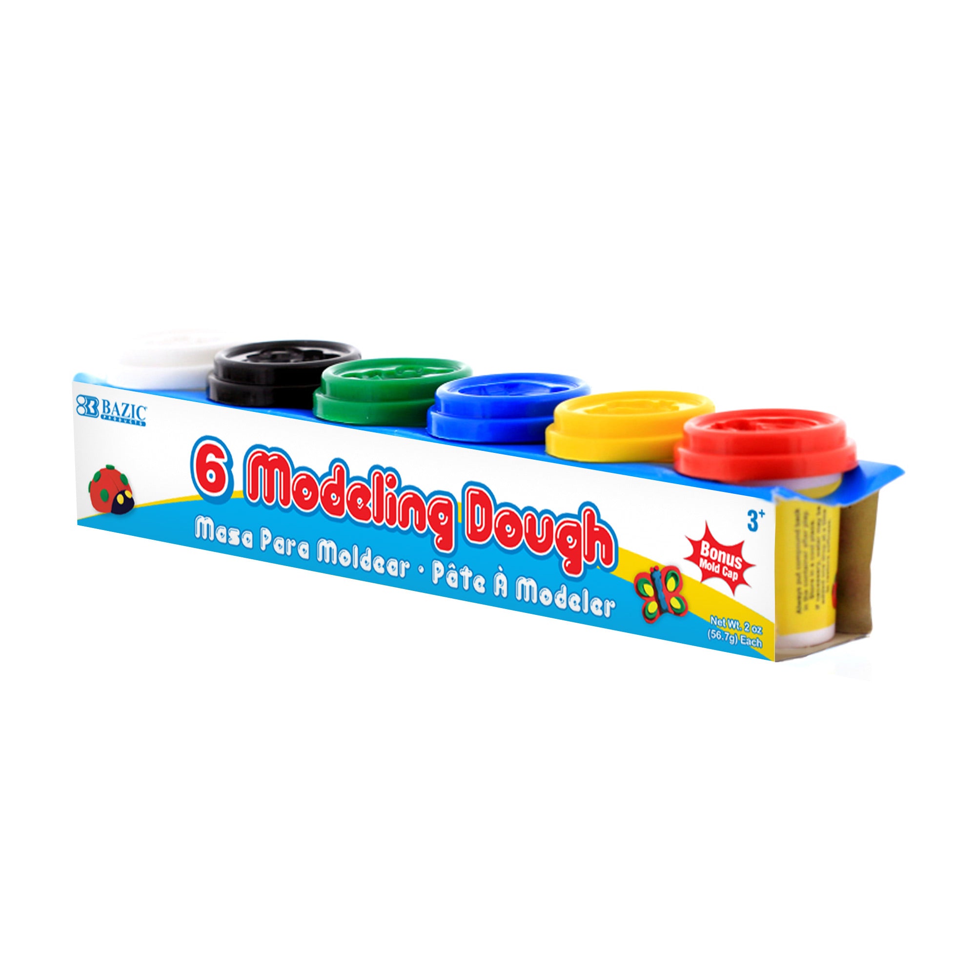 BAZIC MODELING DOUGH 6PK