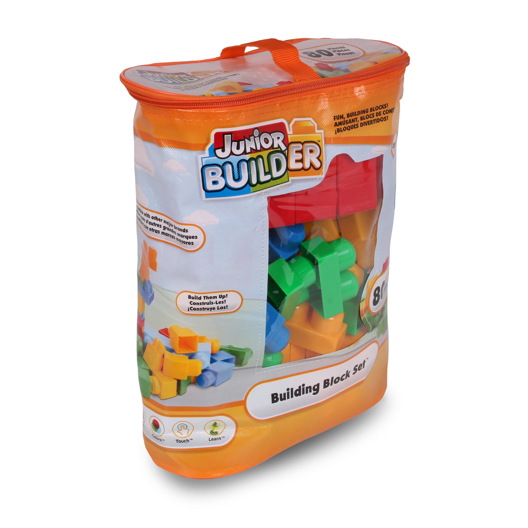 80 PCS JUNIOR BUILDING BLOCK
