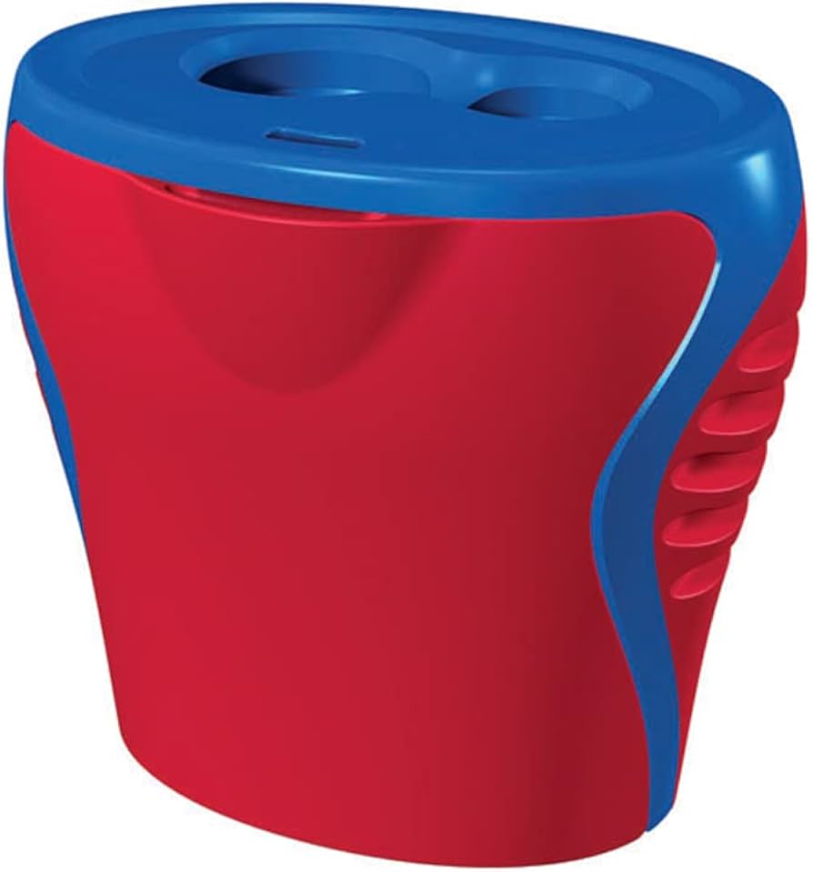 MAPED BOOGY 2 HOLE CANISTER PENCIL SHARPENER ASSORTED COLOR