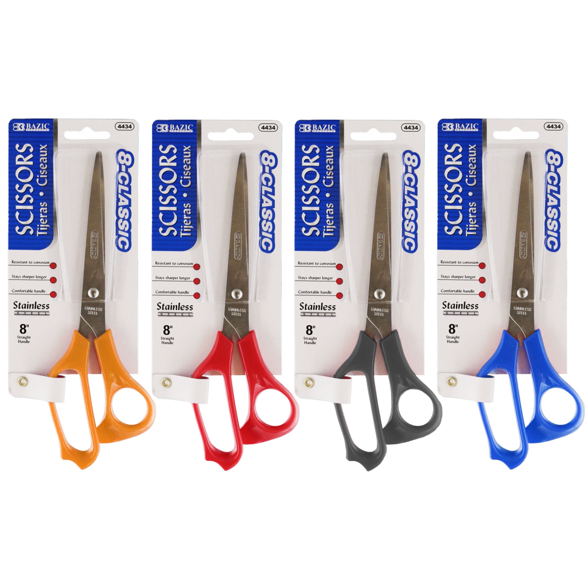 BAZIC OFFICE SCISSORS 8"