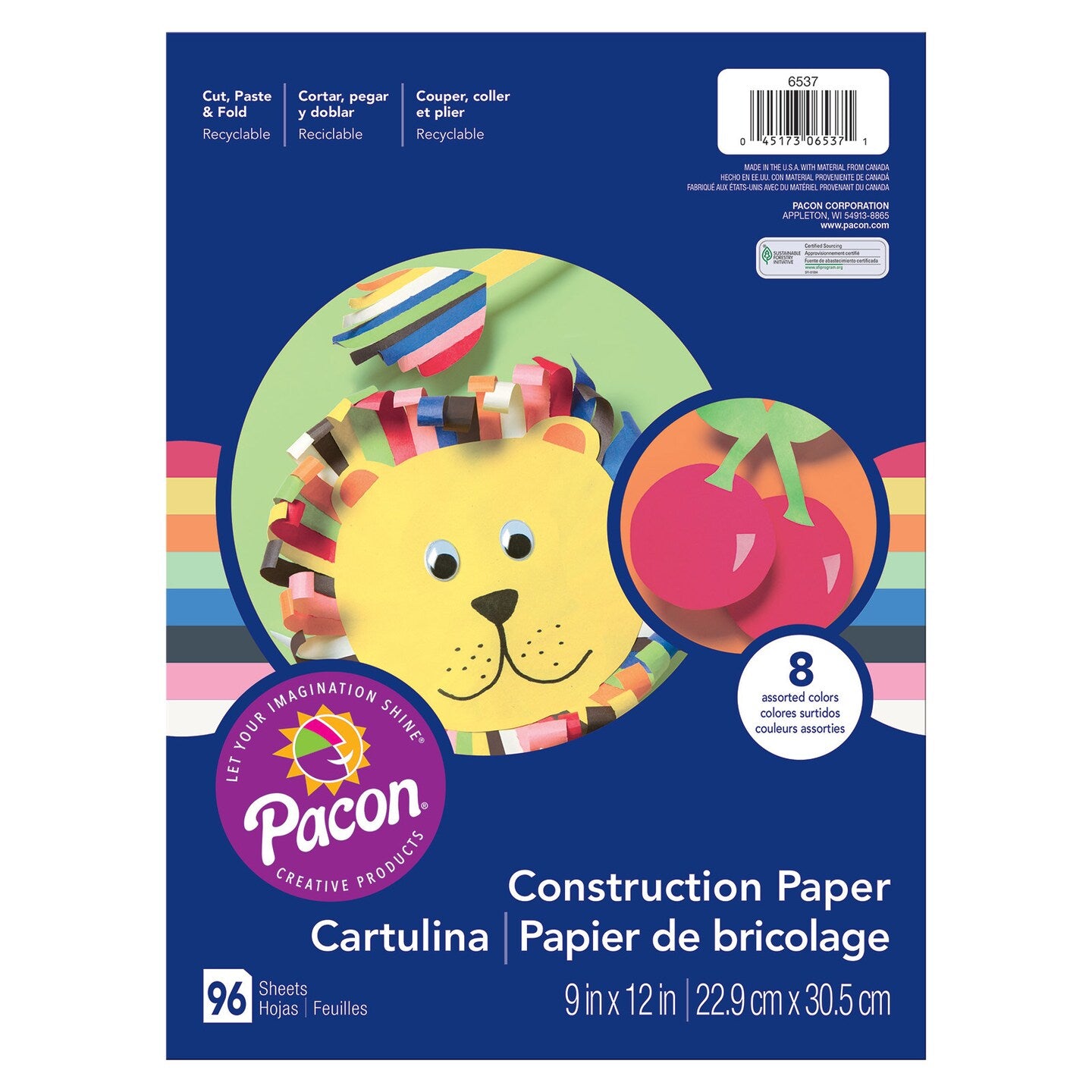 PACON CONSTRUCTION PAPER 96 SHEETS
