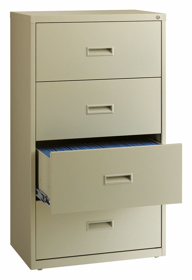 (HDK-F04) FOUR DRAWER LATERAL FILING CABINET