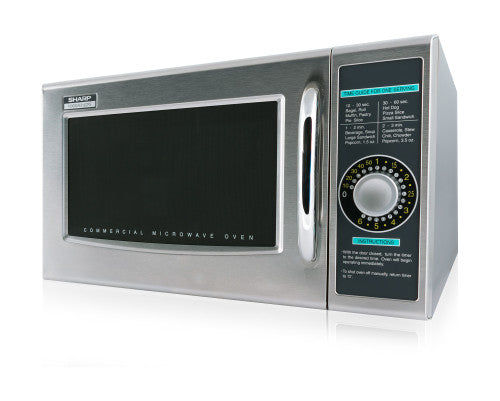 Sharp R21-LCFS Commercial Microwave 1 Cubic