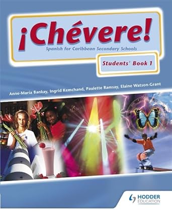 CHEVERE! STUDENTS BOOK 1