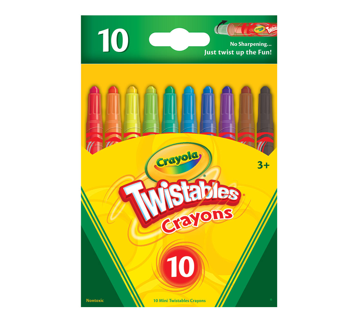 MINI CRAYONS TWIST 10