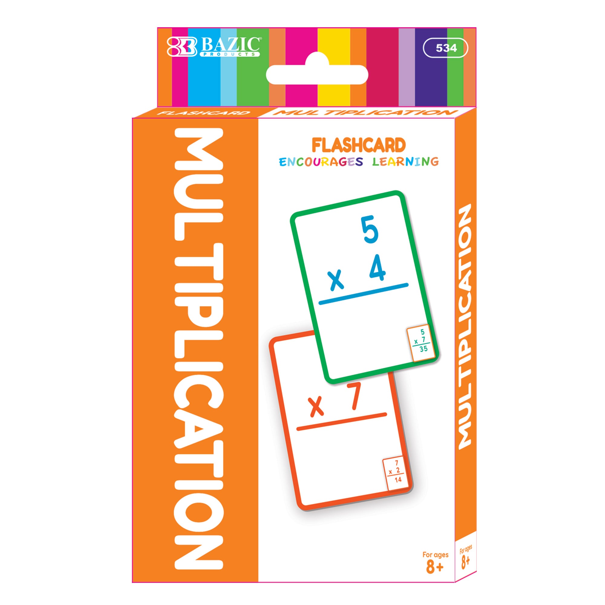 FLASH CARDS - MULTIPLICATION 36PK