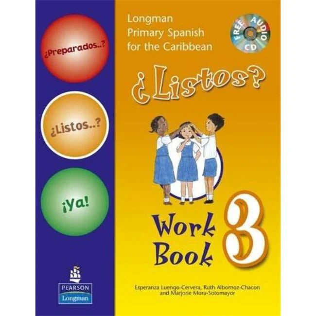 LONGMAN PRIMARY SPANISH FOR THE CARIBBEAN: LISTOS!  WORKBOOK 3