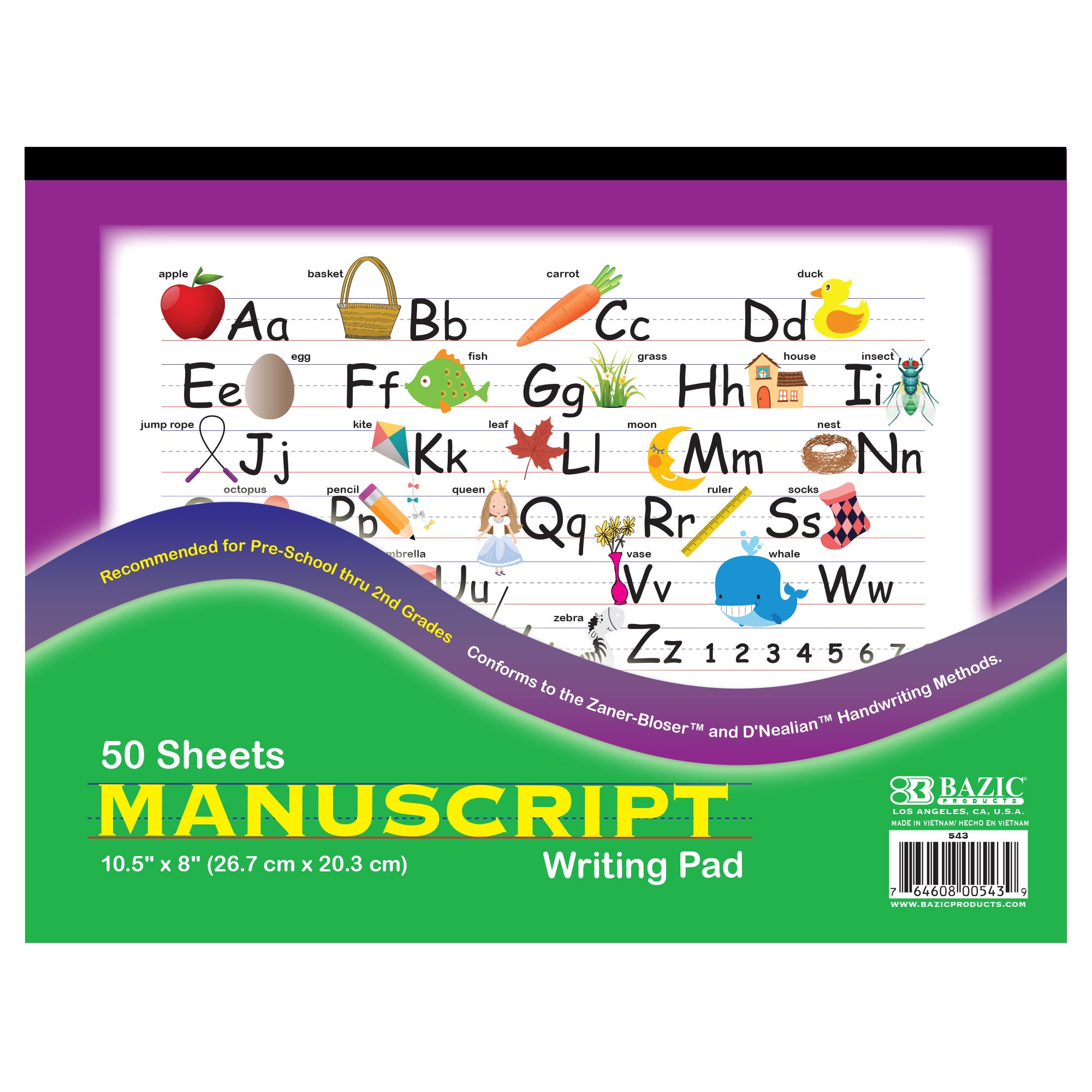 MANUSCRIPT WRITING PAD