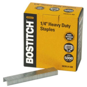BOSTITCH 1/4" HEAVY DUTY STAPLES 5000 QTY