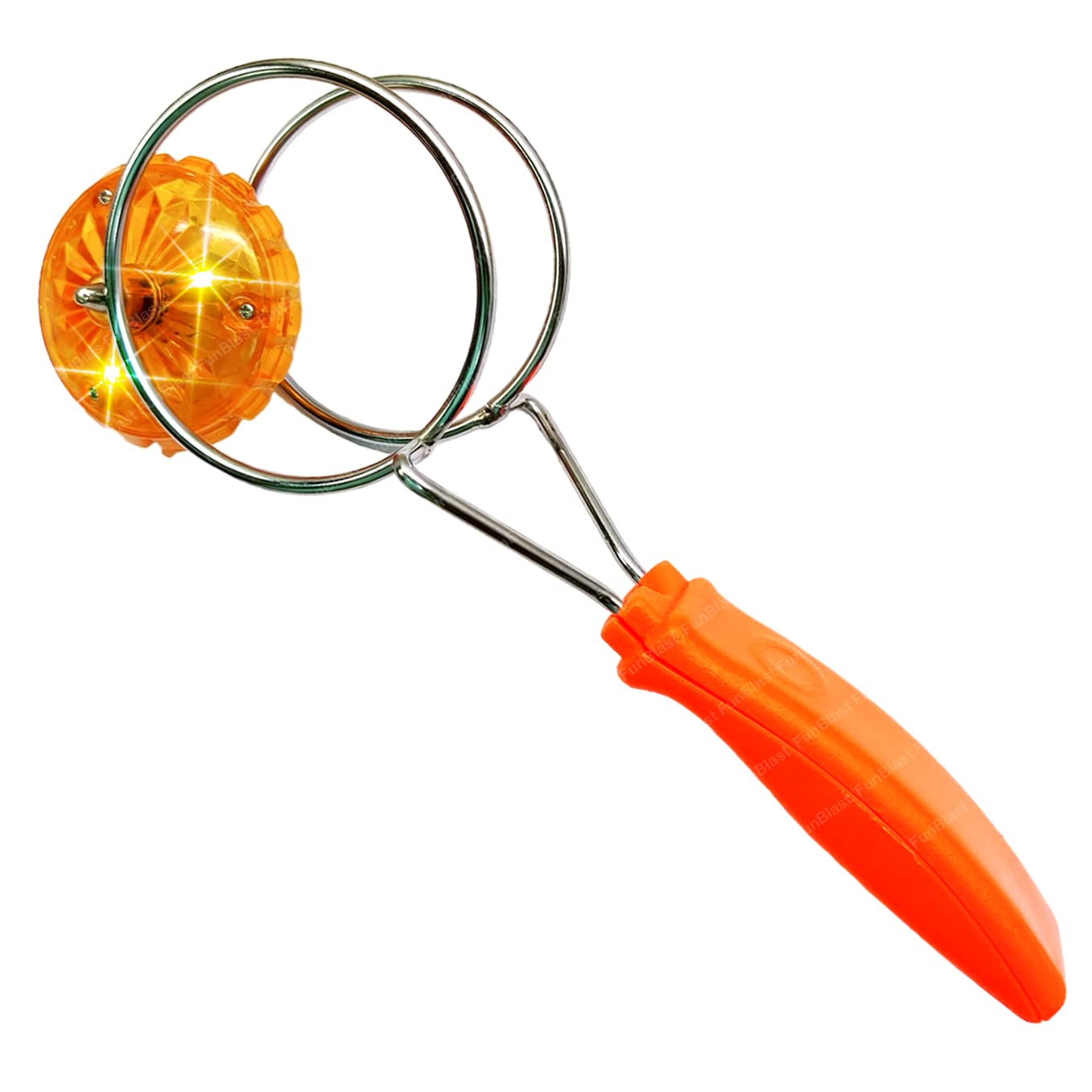 MAGNETIC GYRO WHEEL KIDS TOY RAINBOW LIGHT EFFECT