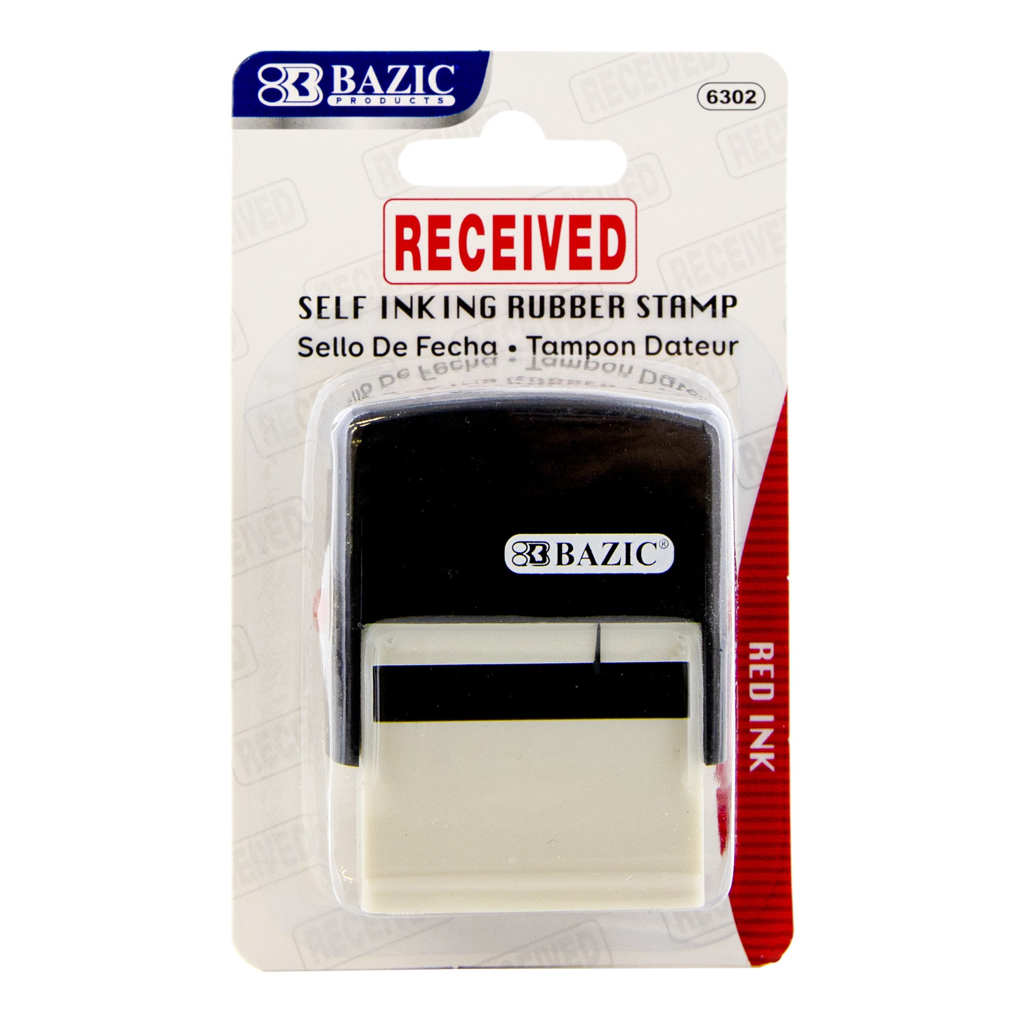 BAZIC RECEIVED SELF INKING STAMP