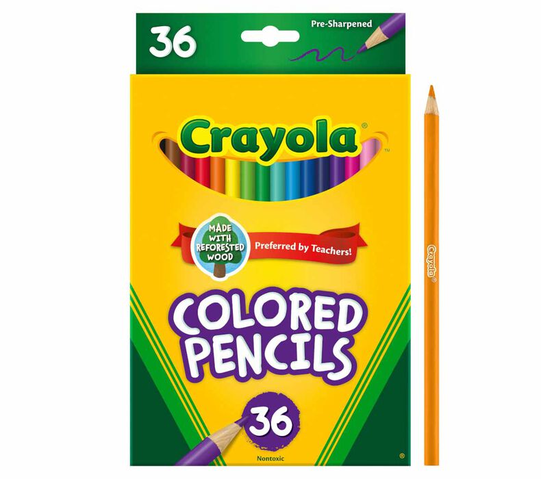 COLORED PENCILS (CRAYOLA) - 36/PK