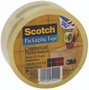 PACKAGING TAPE 2" - TRANSP 3M
