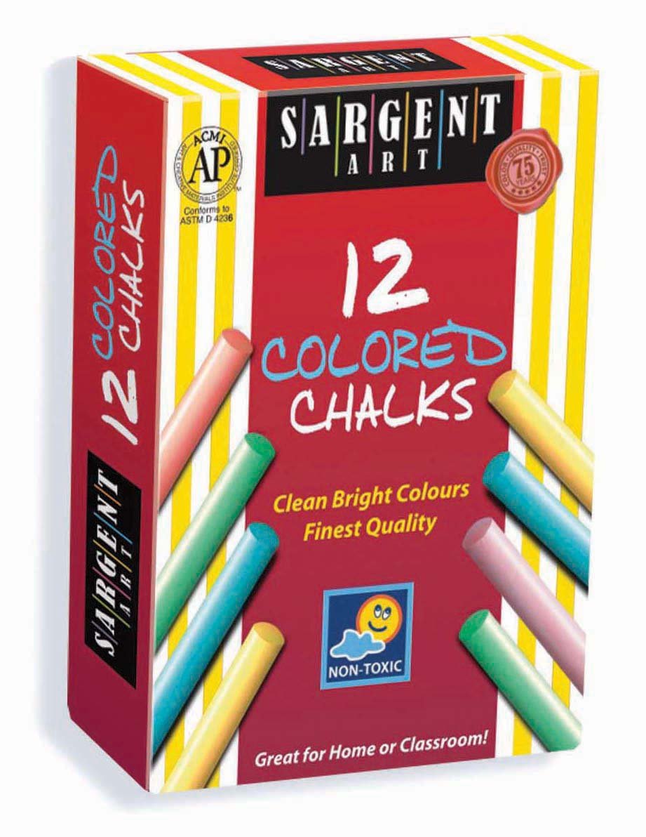 S/ART DUSTLESS ASSORTED COLOR CHALK