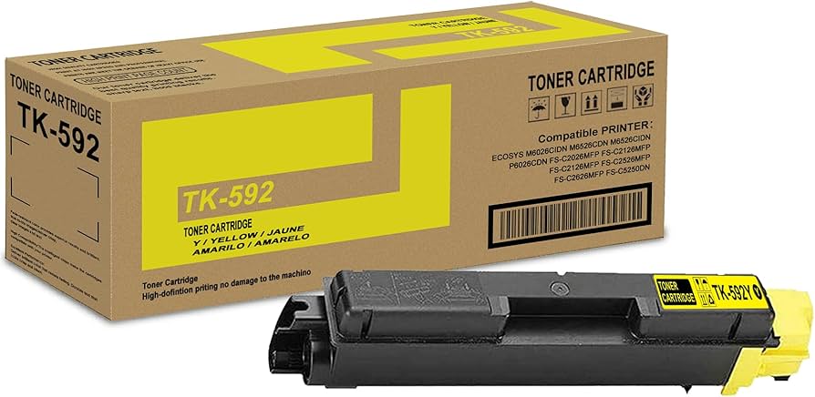 KYOCERA TK592Y (YELLOW TONER)