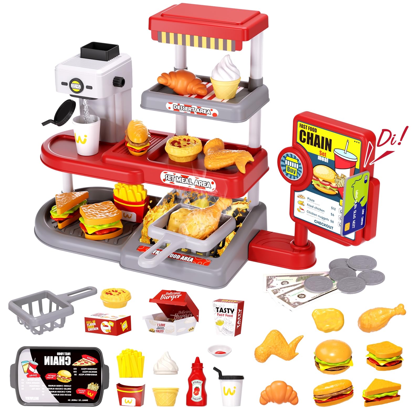 FAST FOOD PLAY SET