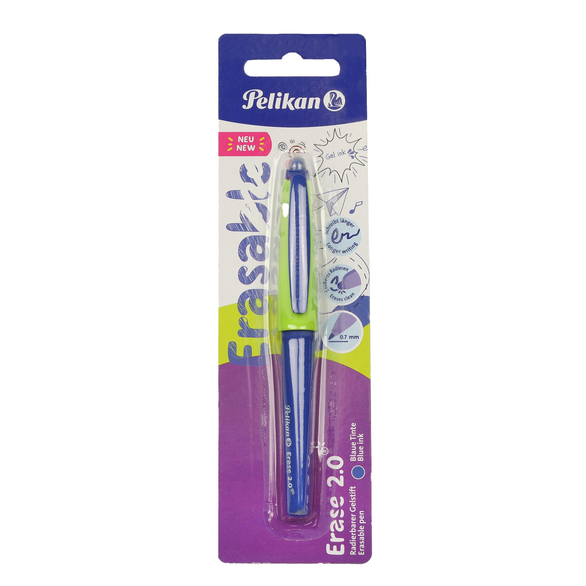 PELIKAN ERASABLE PEN (BLUE)