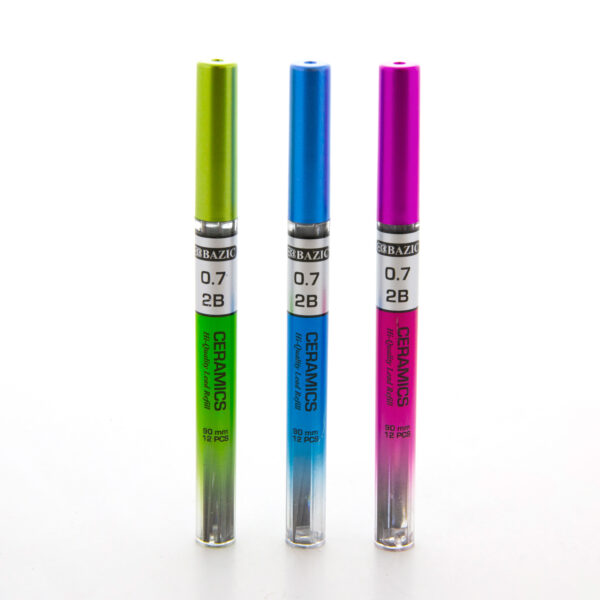 MECHANICAL PENCIL LEADS 0.7 HB- BAZIC 3PK