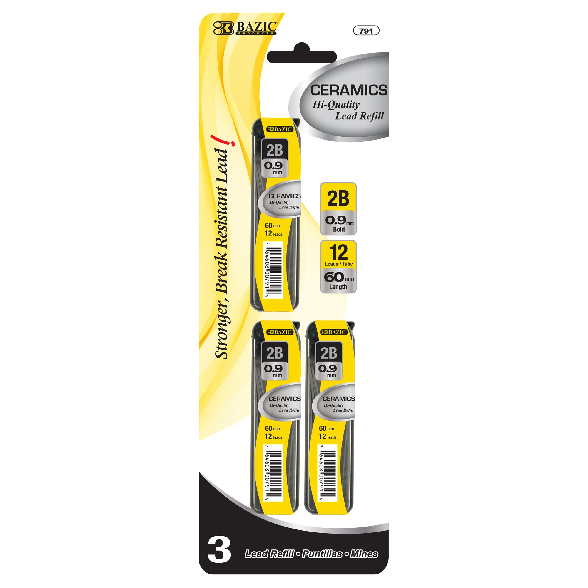 PENCIL LEAD 0.9MM - BAZIC